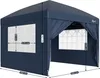 Zelsius skladací pavilón 3x3 m s bočnými stenami, modrý, Náhľad obrázku produktu 3
