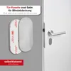 SOTECH Tür-Rosette oval für Blindabdeckung – Edelstahl Produktbild-Vorschau 2