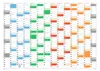 Rainbow Premium Classic2 Wandkalender / Wandplaner DIN A2 Produktbild-Vorschau 1