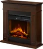 Elektrický krb JEFFERSON Ořech Stojící krb D 89,5 x V 90,5 Náhled obrázku produktu 3