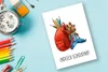 Friendly Fox Karte zur Einschulung, 1x Einschulungskarte Produktbild-Vorschau 5