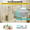 VEVOR Befliesbare Sitzbank 97x29x50 cm Sitzbank Badezimmer Produktbild-Vorschau 3