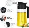 Ölsprüher 2 in 1 – 500ml Glasflasche mit Silikonpinsel und Produktbild-Vorschau 3