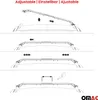 Barres de toit transversales pour BMW X3 F25 G01 2011-2025 Voir les images du produit 9