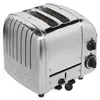 A polished silver Dualit toaster with black controls is shown against a white background. Anteprima dell’immagine prodotto
