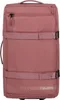 A rose-colored travel bag with straps and zippers. Náhled obrázku produktu