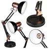 Stolní lampa XUDO E27, černá a zlatá, kovová, nastavitelná Náhled obrázku produktu 1