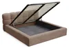 Chilly. Design Bed Milan - Comfortabel gestoffeerd bed met Productafbeelding-voorbeeld 6