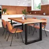 A dining table and chairs set in a modern kitchen. Anteprima dell’immagine prodotto