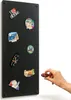 Tablica magnetyczna czarna 70 x 30 cm, metalowa tablica Podgląd zdjęcia produktu 1