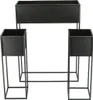 3.11 Sada 3 květináčů na podstavci - 60x80cm (1x), 60x20cm Náhled obrázku produktu 2