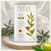 Sitia 0,2 % Olivenöl Dosenverpackung auf Holzteller mit weißem Stoff Produktbild-Vorschau