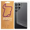 A product package for Bizon Hydrogel Glass screen protectors is shown next to a smartphone with the screen protector applied. Produktbild-Vorschau