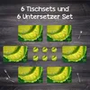 Tischset 6x45x30 cm + 6x10fi cm Platzset Tischmatte Produktbild-Vorschau 4