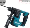 A cordless rotary hammer drill is shown against a white background. Podgląd zdjęcia produktu