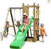 Kletterrutsche Schaukel Sandkasten Kinder Spielplatz für Produktbild-Vorschau 1