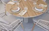 Runder Gartentisch Tower | ø 120 cm | Tecon Teak | Camel Produktbild-Vorschau 2