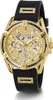 Guess Damen Multifunkion Armbanduhr Queen schwarz, gold 40 Produktbild-Vorschau 17