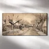 Dekor Leinwand Uhr Wandbilder Geräuschlos Kunstdruck 60x30 Produktbild-Vorschau 2