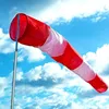 Windsack Rot Weiß, 150 Cm, Wetterfestes Anemometer Mit 360 Produktbild-Vorschau 4