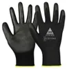 Rękawice robocze HASE SAFETY GLOVES PU,poliuretan czarne, Podgląd zdjęcia produktu 3