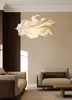 Opviq, plafonnier moderne (lustre) en blanc, hauteur Voir les images du produit 5