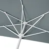 Parasol demi-rond Parla, demi-parasol balcon, UV 50+ Voir les images du produit 6