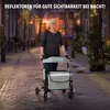 AREBOS ľahký rolátor, rolátory, 6-pozičné nastavenie výšky, Náhľad obrázku produktu 5