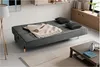 xonox.home Bono Schlafsofa 3 Sitzer grau B/H/T: 199x91x91cm Produktbild-Vorschau 5