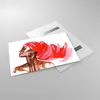 Bilder auf glas - frau modern - 120x80cm - Glasbilder - Produktbild-Vorschau 2