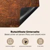 KitchenYeah© Herdabdeckplatte Leder - Textur - Braun - Produktbild-Vorschau 5