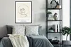 MuchoWow® Gerahmtes Poster Text - Frauen - Produktbild-Vorschau 5