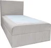 A single bed with a headboard, shown from a diagonal angle against a white background. Produktbild-Vorschau