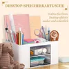 Schreibtischorganisator mit 5 Fächern und Schublade: Produktbild-Vorschau 3