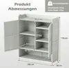 COSTWAY Pflanztisch, Gartenschrank mit Arbeitsplatte, Produktbild-Vorschau 3