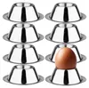 Eierbecher Edelstahl Eier Becher Metall Frühstück Produktbild-Vorschau 1