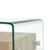 vidaXL Couchtisch Transparent 98×45×31 cm Srdce sklo Náhled obrázku produktu 4