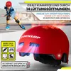 L rot DUNLOP SPORTS Fahrradhelm Kinder Skaterhelm Produktbild-Vorschau 5