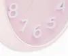 MPM-Quality Wanduhr Tahira rund Ø 350 mm Kunststoff Violett Produktbild-Vorschau 6