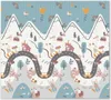 Vzdelávacia skladacia penová podložka 200 x 180 x 1 cm Náhľad obrázku produktu 15