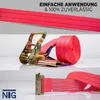 Spanngurt Zurrgurt Kombi-Ankerschiene 10 Stück 1000/2000 Produktbild-Vorschau 5
