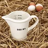 Miarka porcelanowa 500 ml, biała, 12,5 x 11 cm, dzbanek z Podgląd zdjęcia produktu 5