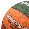 Piłka koszykowa Meteor What's up 5 zielony/pomarańczowy Podgląd zdjęcia produktu 3