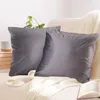 2er Set Kissenbezug 50x50cm, Samt flauschig weich, mit Produktbild-Vorschau 1