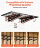Set da 2 scaffali da garage VEVOR 1219 x 620 x 210 mm - Anteprima dell’immagine prodotto 3