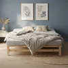 Homestyle4u Holzbett 160x200 mit mit Lattenrost Jugendbett Produktbild-Vorschau 3