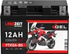 LANGZEIT YTX12A-BS GEL Motorradbatterie 12V 12Ah 230AEN Produktbild-Vorschau 4