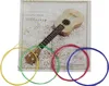 Barevné struny pro ukulele, nylonový materiál, 4 kusy/sada Náhled obrázku produktu 2