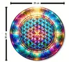 GKA XL Sonnenfänger Blume des Lebens 20 cm Buntglas Produktbild-Vorschau 5
