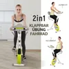 Cyclette - BIGZZIA Cyclette pieghevole 2 in 1 con bande di Anteprima dell’immagine prodotto 6